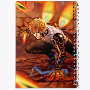دفتر جنوس انیمه مرد تک مشتی One Punch Man