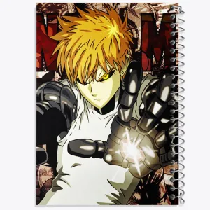 دفتر جنوس انیمه مرد تک مشتی One Punch Man