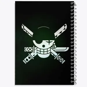 دفتر علامت زورو انیمه وان پیس One Piece