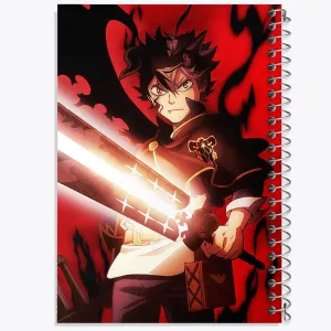 دفتر آستا انیمه بلک کلاور Black Clover
