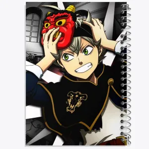 دفتر آستا انیمه بلک کلاور Black Clover