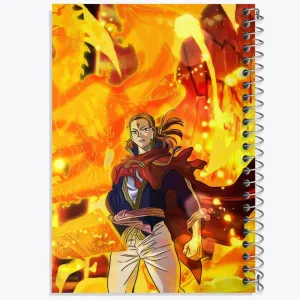 دفتر فرمانده آتشین انیمه بلک کلاور Black Clover