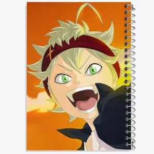 دفتر آستا انیمه بلک کلاور Black Clover