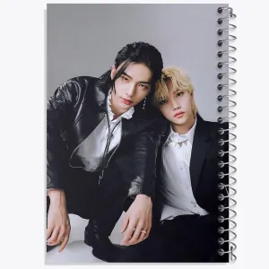 دفتر هیونجین و فلیکس گروه استری کیدز Stray Kids