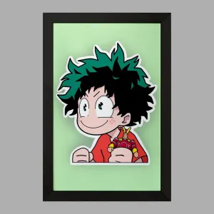تابلو ایزوکو میدوریا انیمه آکادمی قهرمان من My Hero Academia