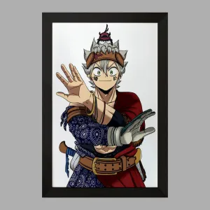 تابلو آستا انیمه بلک کلاور Black Clover