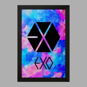 تابلو گروه اکسو EXO