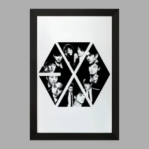 تابلو گروه اکسو EXO