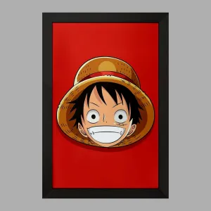تابلو لوفی انیمه وان پیس One Piece