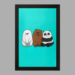 تابلو سه خرس کله پوک