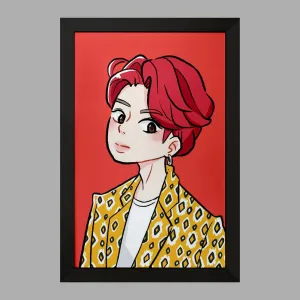 تابلو جونگ کوک Jungkook گروه بی تی اس BTS