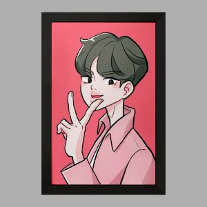 تابلو جین Jin گروه بی تی اس BTS