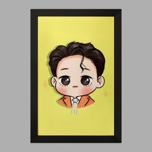 تابلو تهیونگ وی Teahyung گروه بی تی اس BTS