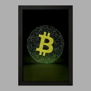 تابلو ارز دیجیتال بیت کوین