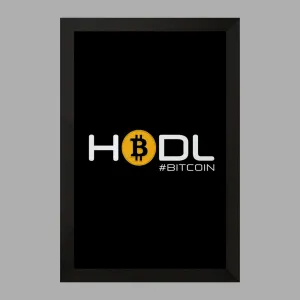 تابلو Hodl Bitcoin