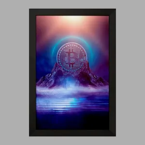 تابلو ارز دیجیتال بیت کوین