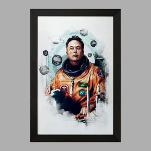تابلو ایلان ماسک Elon Musk
