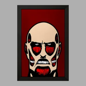 تابلو تایتان غول آسا انیمه اتک آن تایتان Attack on Titan
