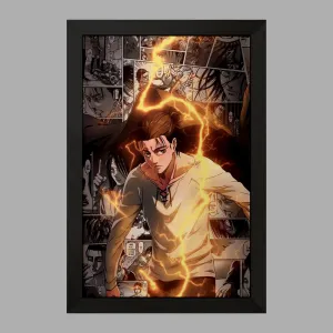 تابلو ارن یگر انیمه اتک آن تایتان Attack on Titan
