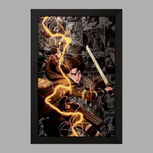 تابلو لیوای آکرمن انیمه اتک آن تایتان Attack on Titan