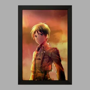 تابلو ارن یگر انیمه اتک آن تایتان Attack on Titan