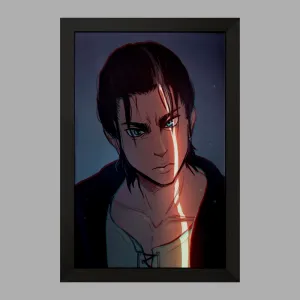 تابلو ارن یگر انیمه اتک آن تایتان Attack on Titan