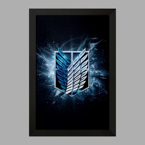تابلو نماد آزادی انیمه اتک آن تایتان Attack on Titan