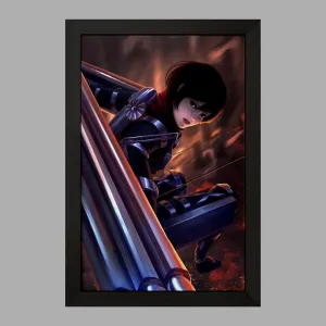 تابلو میکاسا آکرمن انیمه اتک آن تایتان Attack on Titan