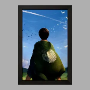 تابلو ارن یگر انیمه اتک آن تایتان Attack on Titan