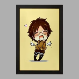 تابلو هانجی سان انیمه اتک آن تایتان Attack on Titan