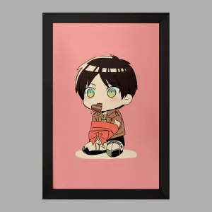 تابلو ارن یگر انیمه اتک آن تایتان Attack on Titan
