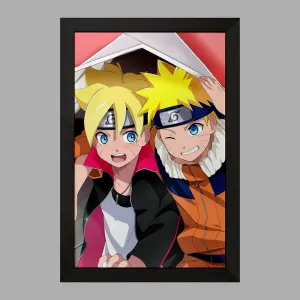 تابلو ناروتو و بوروتو انیمه ناروتو Naruto