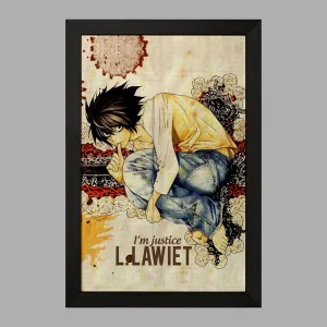 تابلو ال لاولیت انیمه دفترچه مرگ Death Note