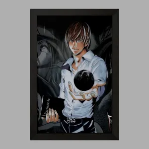 تابلو لایت یاگامی انیمه دفترچه مرگ Death Note