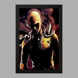 تابلو سایتاما انیمه مرد تک مشتی One Punch Man