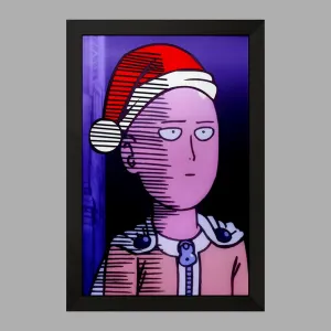 تابلو سایتاما انیمه مرد تک مشتی One Punch Man