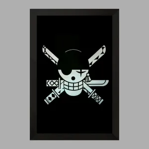 تابلو علامت زورو انیمه وان پیس One Piece