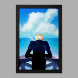 تابلو سانجی انیمه وان پیس One Piece