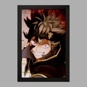 تابلو آستا انیمه بلک کلاور Black Clover