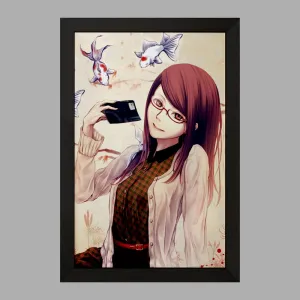 تابلو ریزه کامیشیرو انیمه توکیو غول Tokyo Ghoul