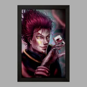 تابلو هیسوکا جوکر انیمه هانتر ایکس هانتر  Hunter × Hunter