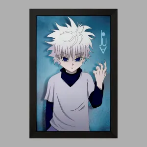 تابلو کیلوا زولدیک انیمه ایکس هانتر  Hunter × Hunter
