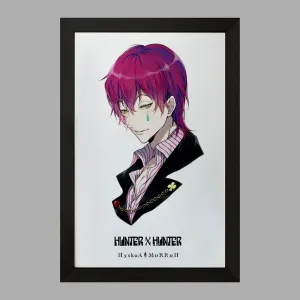 تابلو هیسوکا جوکر انیمه هانتر ایکس هانتر  Hunter × Hunter