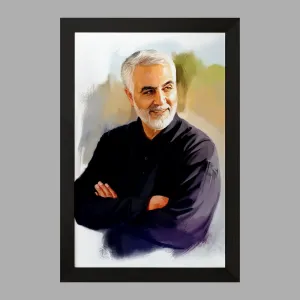 تابلو سردار قاسم سلیمانی