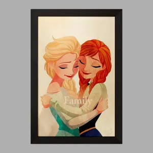 تابلو السا و آنا انیمیشن فروزن Frozen