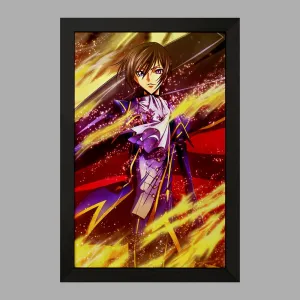 تابلو لولوش وی بریتانیا انیمه کد گیاس Code Geass