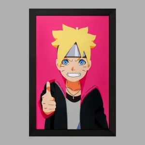 تابلو بوروتو اوزوماکی انیمه بوروتو Boruto