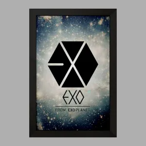 تابلو گروه اکسو EXO
