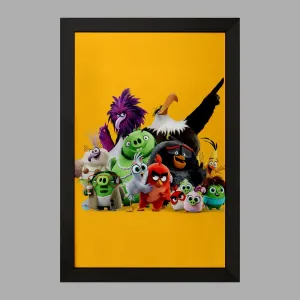 تابلو پرندگان خشمگین Angry Birds