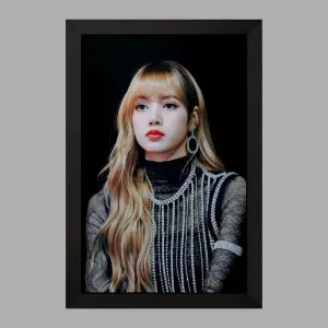 تابلو لیسا بلک پینک Black Pink